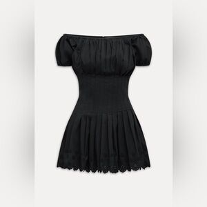 Sadie Embroidered Mini Dress